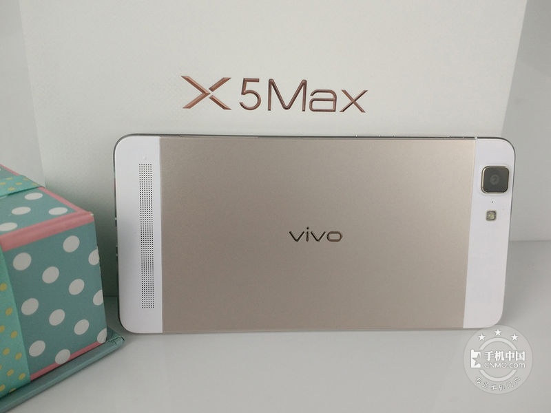金色vivo x5max(移动4g)手机整体外观图片大图_vivox5max图片_手机